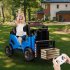 US GARVEE Ride on Forklift Car 12V Electric Ride On Car with Remote Control and Liftable Fork   Pallet