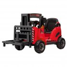 US GARVEE Ride on Forklift Car 12V Electric Ride On Car with Remote Control and Liftable Fork & Pallet