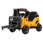 US GARVEE Ride on Forklift Car 12V Electric Ride On Car with Remote Control and Liftable Fork & Pallet