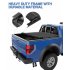 US GARVEE Roll Up Soft Vinyl Truck Bed 6 5ft Tonneau Cover Compatible for 2004 2023 Ford F150 Black