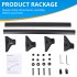 US GARVEE Roof Rack Cross Bar Fit for 2019 2023 Toyota RAV4 Heavy Duty Steel Main Body RAV4 Cross Bars