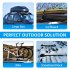 US GARVEE Roof Rack Cross Bar Fit For 2011 2021 Jeep Cherokee Heavy Duty Steel Main Body Jeep Cherokee Cross Bars