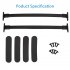 US GARVEE Roof Rack Cross Bar Fit for 2016 2019 Ford Explorer Alloy Steel Explorer Roof Rail Racks