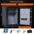 US GARVEE Safe Box for Home 2 Cubic Feet Large Steel Safe with Digital Lock for Cash Jewelry Valuables