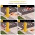 US GARVEE Safety Bollard 2 Packs Bollard Post 4 5 Inch Diameter Safety Steel Bollard Post Yellow