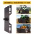 US GARVEE Skid Steer Mount Plate Thick Attachment Plate Steel Quick Attachment Loader Plate