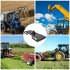 US GARVEE Skid Steer Mount Plate Thick Attachment Plate Steel Quick Attachment Loader Plate
