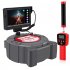 US GARVEE Snake Camera Sewer Camera with 512Hz Locator 9 Inch Touch HD Screen
