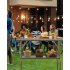 US GARVEE Stainless Steel Folding Table with Undershelf Commercial Kitchen Prep Table for Home Restaurant Hotel