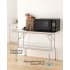 US GARVEE Stainless Steel Folding Table with Undershelf Commercial Kitchen Prep Table for Home Restaurant Hotel