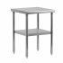 US GARVEE Stainless Steel Work Table with Undershelf Commercial Kitchen Prep Table
