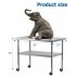 US GARVEE Stainless Steel Work Table with Undershelf Commercial Kitchen Prep Table