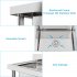 US GARVEE Stainless Steel Sink Commercial Restaurant Sinks Anti leakage Kitchen Sink   1 Compartment
