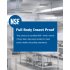 US GARVEE Stainless Steel Wall Shelf Commercial Wall Mount Shelving       Rectangular Floating Shelf