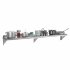 US GARVEE Stainless Steel Wall Shelf Commercial Wall Mount Shelving       Rectangular Floating Shelf