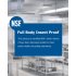 US GARVEE Stainless Steel Wall Shelf Commercial Wall Mount Shelving       Rectangular Floating Shelf