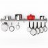 US GARVEE Stainless Steel Wall Shelf Commercial Wall Mount Shelving       Rectangular Floating Shelf