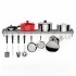 US GARVEE Stainless Steel Wall Shelf Commercial Wall Mount Shelving       Rectangular Floating Shelf
