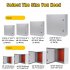 US GARVEE Steel Electrical Box IP66 Waterproof Dustproof Electrical Enclosure Lockable Junction Box with Mounting Plate