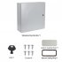 US GARVEE Steel Electrical Box IP66 Waterproof Dustproof Electrical Enclosure Lockable Junction Box with Mounting Plate