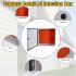 US GARVEE Steel Electrical Box IP66 Waterproof Dustproof Electrical Enclosure Lockable Junction Box with Mounting Plate