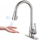 US GARVEE Touchless Kitchen Faucet With Pull Down Sprayer Double Sensor Pulldown Faucet