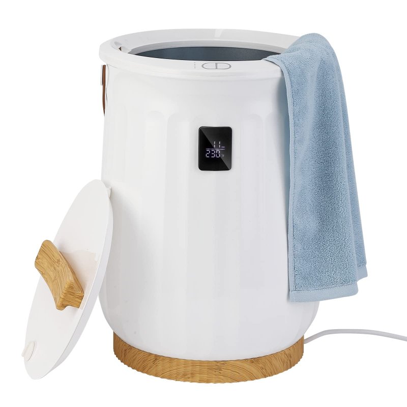 US GARVEE Towel Warmers 20L 450W Luxury Large Towel Warmer Bucket For Bathroom With Digital LCD