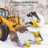 US GARVEE Tractor Bucket Protector 2Pcs Ski Edge Protector Turf Tamer Skid Protector Yellow