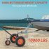 US GARVEE Trailer Dolly 1000 lbs Tongue Weight Capacity Carbon Steel Trailer Mover with 19 Inch  26 Inch Height