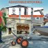 US GARVEE Trailer Dolly 1000 lbs Tongue Weight Capacity Carbon Steel Trailer Mover with 19 Inch  26 Inch Height