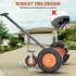 US GARVEE Trailer Dolly 1000 lbs Tongue Weight Capacity Carbon Steel Trailer Mover with 19 Inch  26 Inch Height