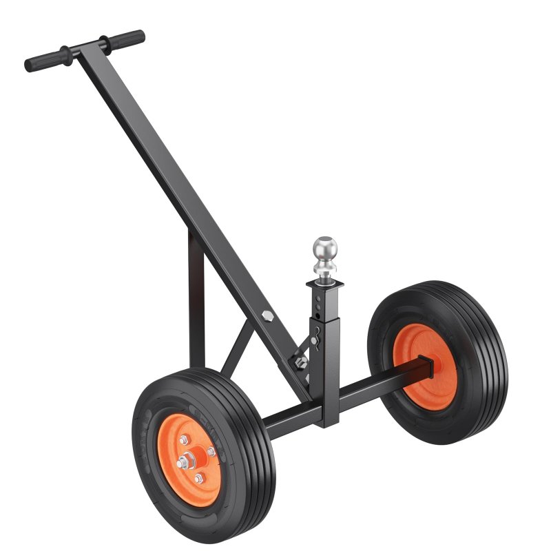 US GARVEE Trailer Dolly 600 lbs Tongue Weight Capacity Trailer Mover with 16-24 Inch Adjustable Height