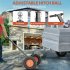 US GARVEE Trailer Dolly 600 lbs Tongue Weight Capacity Trailer Mover with 16 24 Inch Adjustable Height