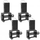 US GARVEE Trailer Stake Pocket Winch Heavy Duty Flatbed Trailer Tool with Standard Size Winch Bar 4pcs