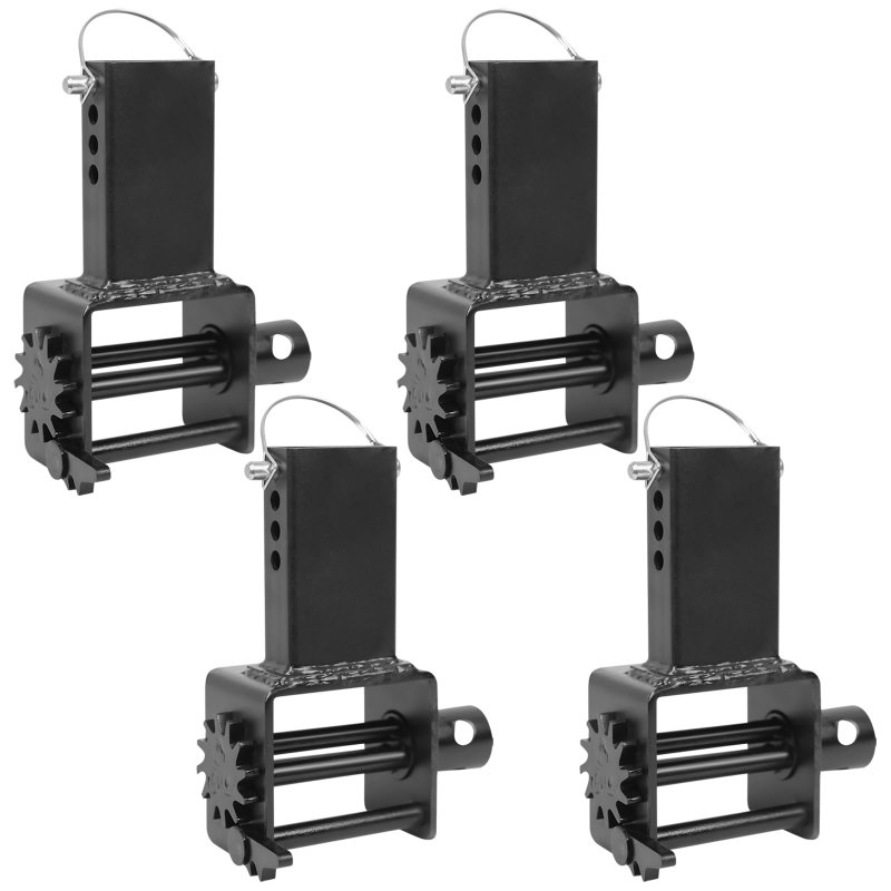 US GARVEE Trailer Stake Pocket Winch Heavy Duty Flatbed Trailer Tool with Standard Size Winch Bar 4pcs