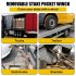 US GARVEE Trailer Stake Pocket Winch Heavy Duty Flatbed Trailer Tool with Standard Size Winch Bar 4pcs