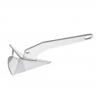 US GARVEE Triangle Boat Anchor Stainless Steel Delta-Style Anchor Heavy Duty Wing Style Triangular Anchor