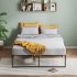 US GARVEE Twin Size Bed Frame Ultra Sturdy Metal 3 in 1 Steel Support 14 inch No Box Spring Needed Easy Assembly Black