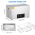 US GARVEE Ultrasonic Cleaner 600W 30L Ultrasonic Jewelry Cleaner Machine with Digital Timer Heater