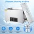 US GARVEE Ultrasonic Cleaner 600W 30L Ultrasonic Jewelry Cleaner Machine with Digital Timer Heater