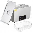 US GARVEE Ultrasonic Cleaner 600W 30L Ultrasonic Jewelry Cleaner Machine with Digital Timer Heater