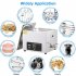US GARVEE Ultrasonic Cleaner 240W 10L Ultrasonic Jewelry Cleaner Machine With Digital Timer Heater Silver