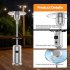 US GARVEE Umbrella Heater 48 000 BTU Freestanding Heater with Wheels and Safety Tilt Switch