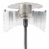 US GARVEE Umbrella Heater 48 000 BTU Freestanding Heater with Wheels and Safety Tilt Switch