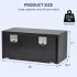 US GARVEE Underbody Truck Box Heavy Duty Aluminum  Waterproof Truck Storage Organizer Chest