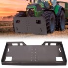US GARVEE Universal Skid Steer Mount Plate 1 4  Thick Skid Steer Plate Attachment 3000LBS Weight Capacity