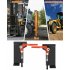 US GARVEE Universal Skid Steer Quick Attachment Plate Adapter Bobtach Latch Box Weld On QTK Tractor