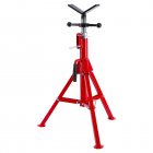 US GARVEE V Head Pipe Jack Stand 28-52 Inch Adjustable Height 1/8 Inch -12 Inch Capacity 2500 lb Load Capacity