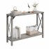 US GARVEE WCT002 Gray Console Table  Grey