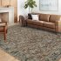 US GARVEE Washable Rugs 8x10 Rug for Living Room Rug Vintage Area Rug for Bedroom Distressed Rug Large Area Rug Non Slip Stain Resistant Throw Rugs for Office D